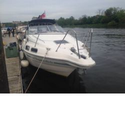 This Boat for sale is a 
Sealine, 
Ambassador 290, 
Used, 
Power Cruisers, 
9.00, 
Metre